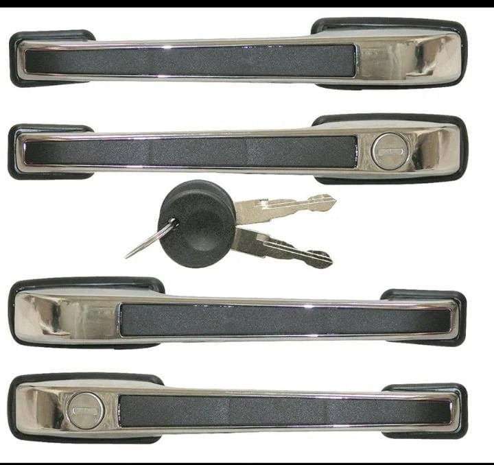 GOLF DOOR HANDLE FULL SET CHROME - Mr AutoMotive SA
