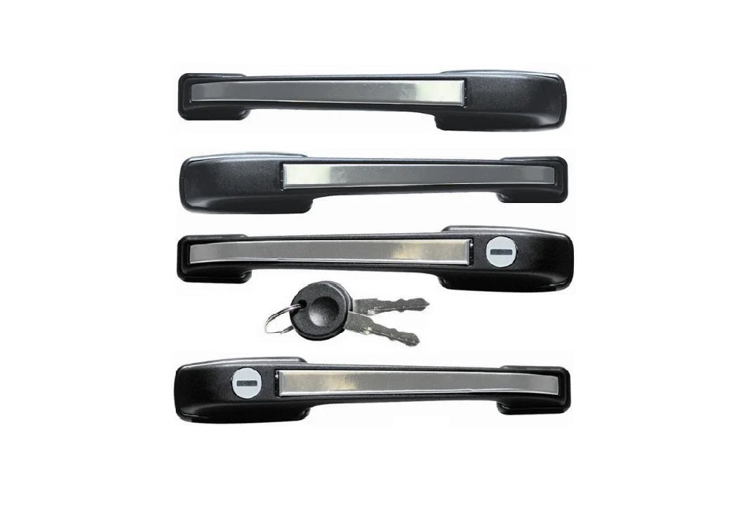 GOLF I/II COMPLETE EXTERIOR DOOR HANDLE SET WITH KEY - Mr AutoMotive SA