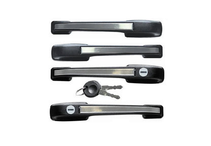 GOLF I/II COMPLETE EXTERIOR DOOR HANDLE SET WITH KEY - Mr AutoMotive SA