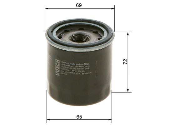 Oil Filter Z537 | Suzuki & Toyota | Swift, Jimny, Vitara, Avanza, Starlet & More - Mr AutoMotive SA