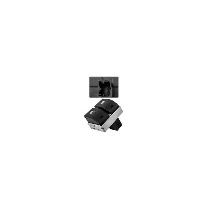VW Polo 9N Electric Window Switch | 4 Pin | Also fits SEAT Ibiza III & VW Fox - Mr AutoMotive SA